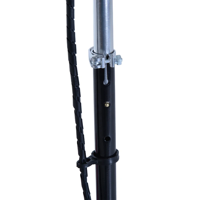 HOMCOM 120W Kids E Scooter Ride on Folding Electric Bike Children Sports Toy Height Adjustable w/2 12V Rechargeable Battery (Pink)