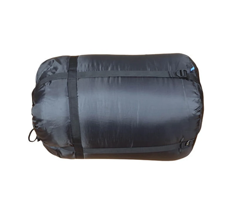Outsunny Double Sleeping Bag-Blue/Black