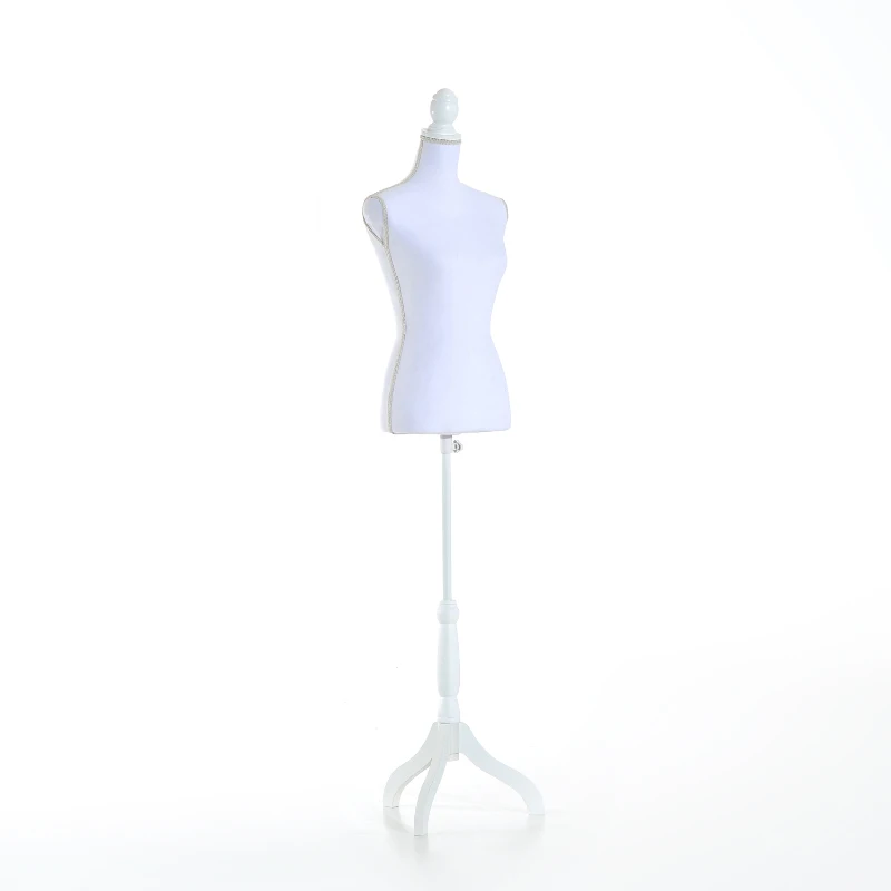 HOMCOM Female Mannequin Torso-White