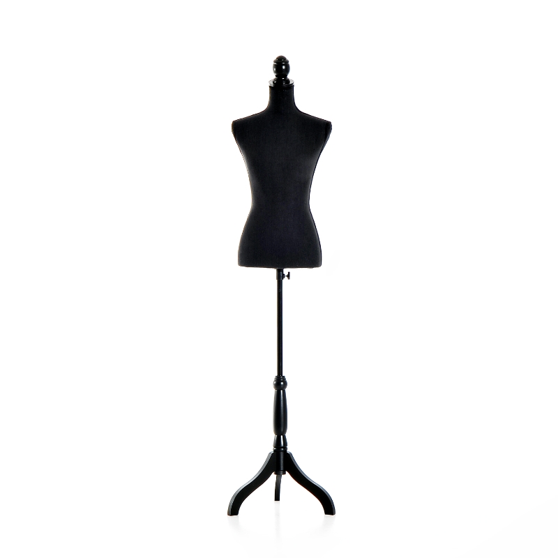 HOMCOM Female Mannequin Torso-Black