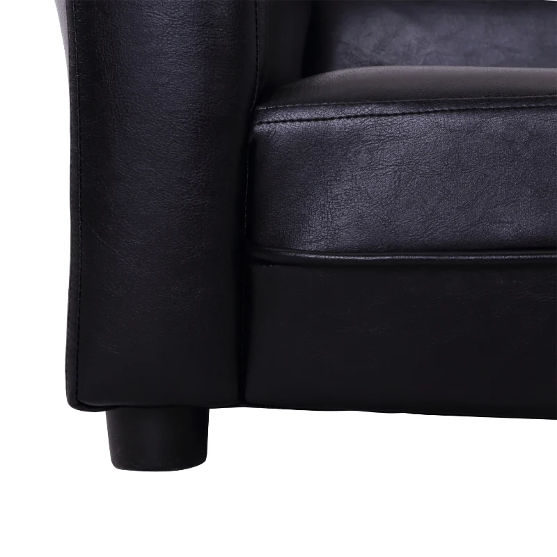 Pawhut 82.5Lx45Wx41.5H cm Pet Sofa-Black