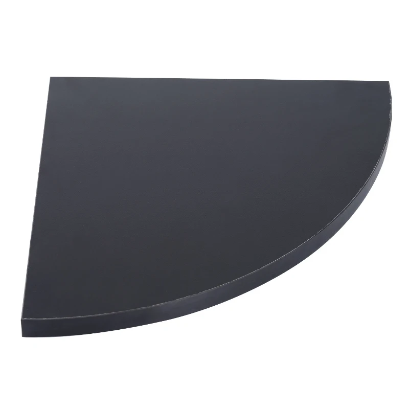 HOMCOM 30L x 30W x 2H cm 2 Piece Wall-Mounted Shelf-Black