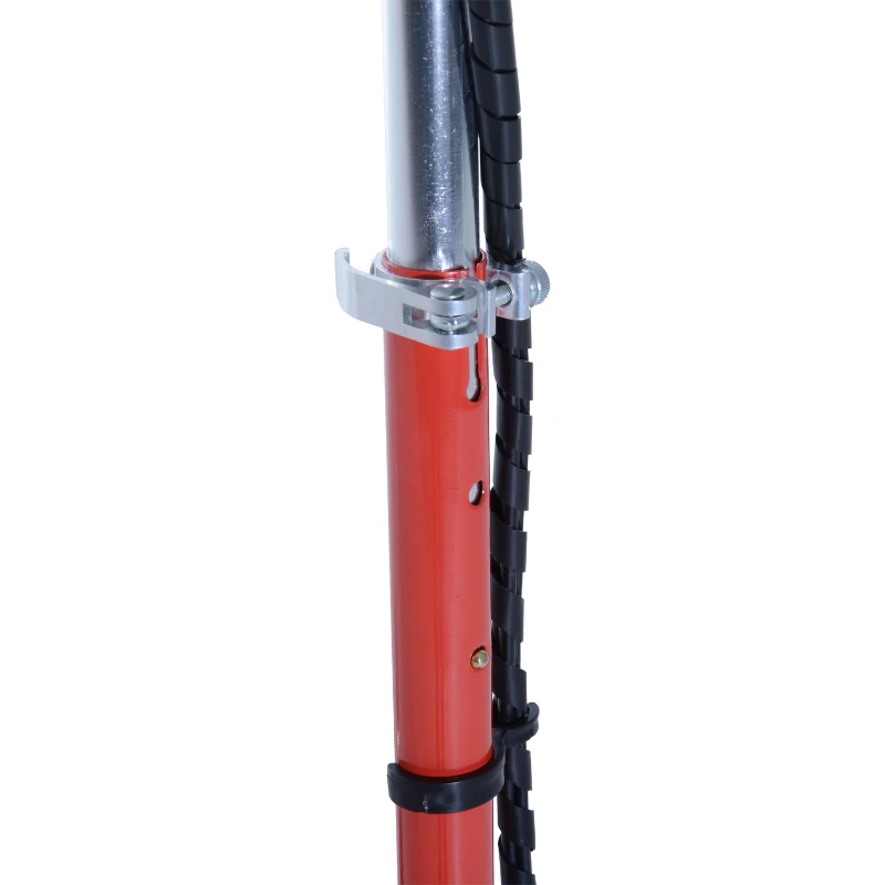 HOMCOM Electric Scooter, Adjustable, 120W-Red