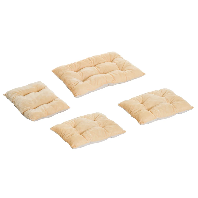 Pawhut Handcrafted Wicker Cat Cave Play House