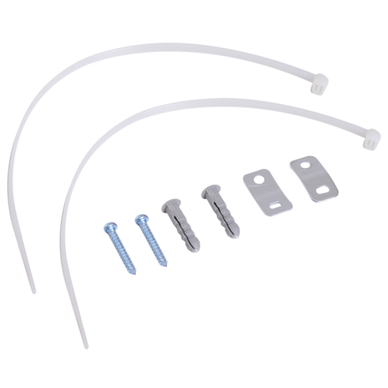 HOMCOM 9 Cube Bookshelf,  127Lx35Dx146.5H cm-White Oak colour