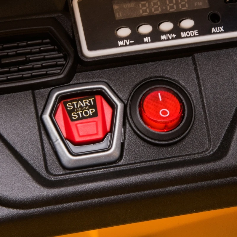 HOMCOM Kids Electric Ride On Car 12V Lamborghini Urus Car Toy w/ Remote Control