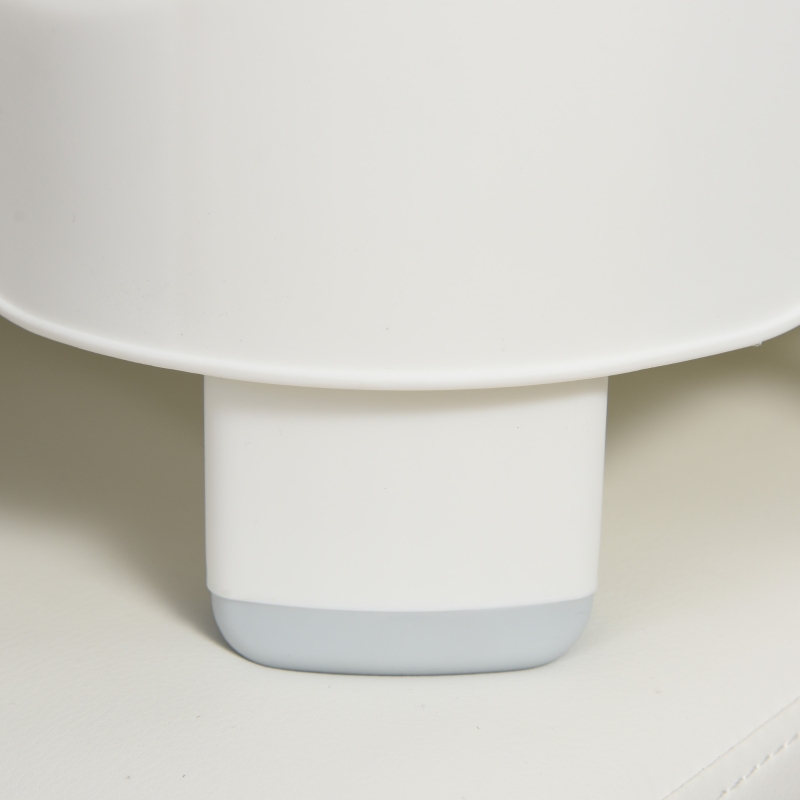 HOMCOM Baby Booster Seat for Dining Portable Toddler Feeding Chair  w/ 3 Point Harness Strap Height Adjustable Removable Cushion Detachable Tray Non-Slip Feet Grey