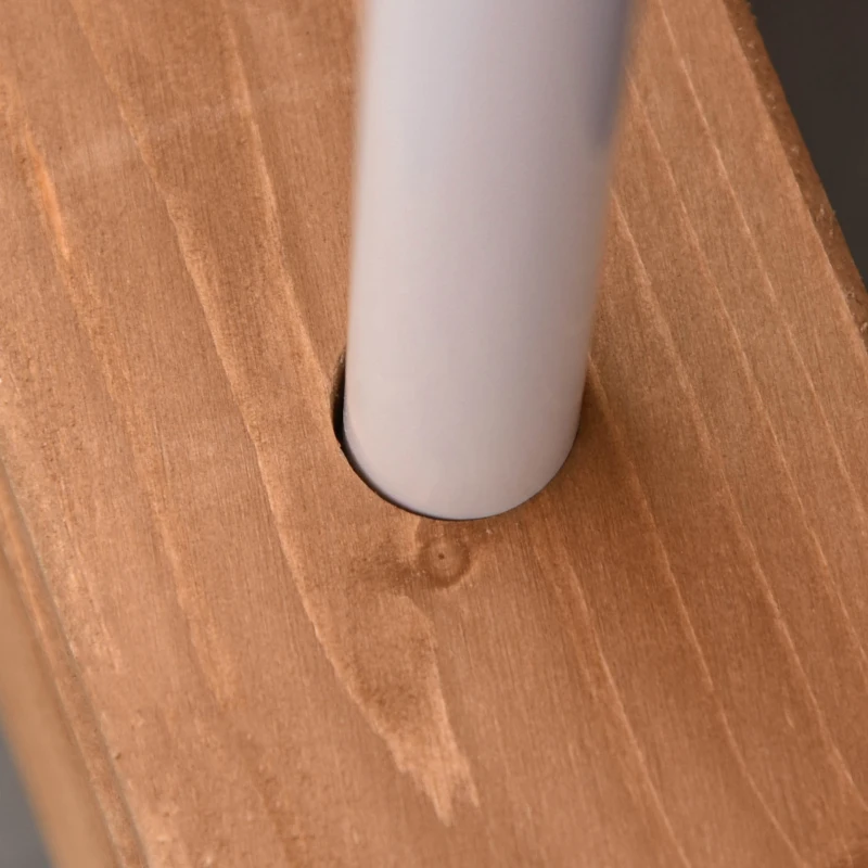 Outsunny Wooden Kids Sun Lounger with Foldable Adjustable Parasol Cushion Outdoor Patio Garden Furniture Red 90 x 59 x 53cm