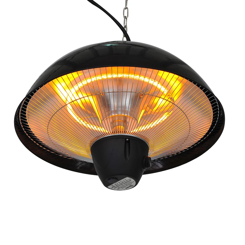 Outsunny Ceiling Mounted Electric  Patio Heater-Black
