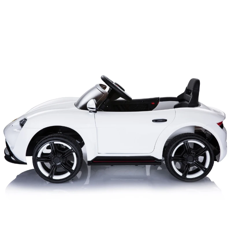 HOMCOM 6V Kids Electric Ride On Car-White