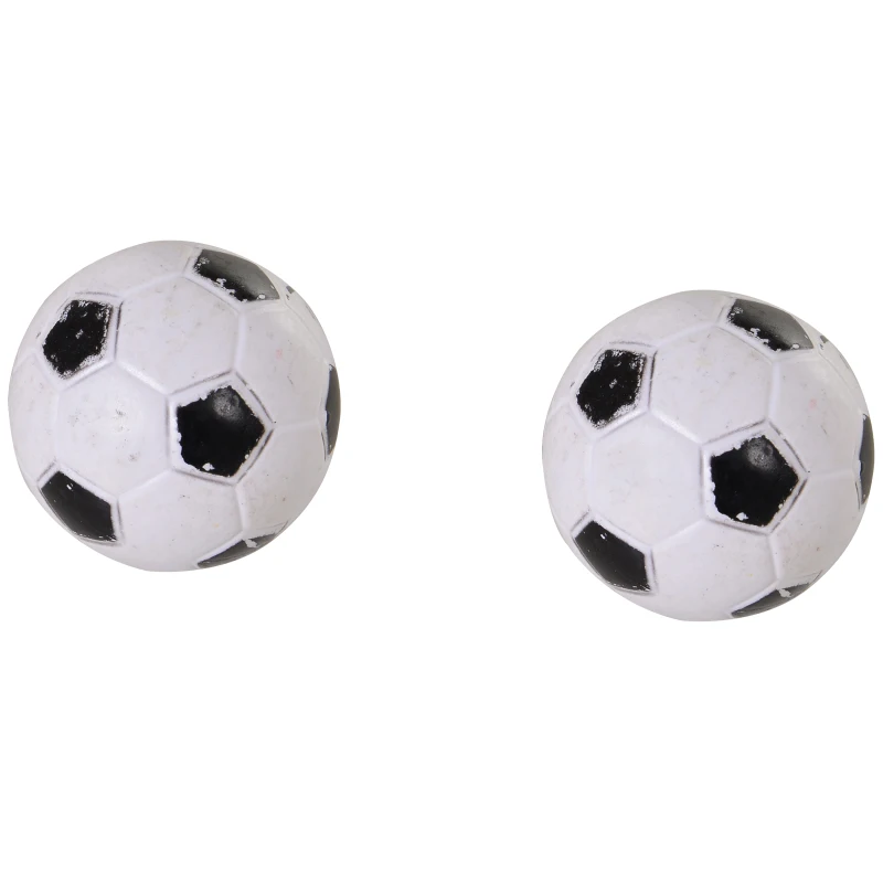 HOMCOM 4FT Football Foosball  Play Table Kids Family Soccer Ball with Legs Home Sports Fun Pub Indoor Gaming