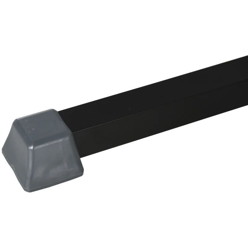 HOMCOM Metal Adjustable Bike Clamp Bike Repair Stand Black