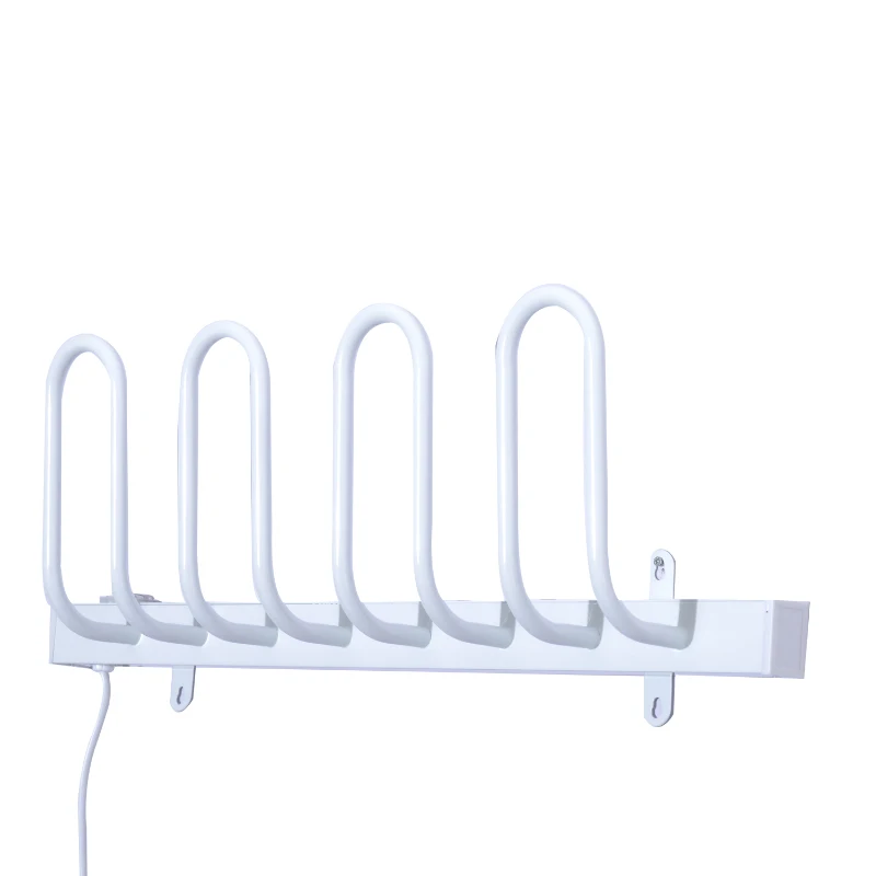 HOMCOM Electric Shoes Dryer, Wall-Mounted-White