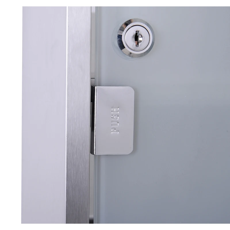 HOMCOM Stainless Steel Wall Mounted 4-Tier Medicine Cabinet Silver