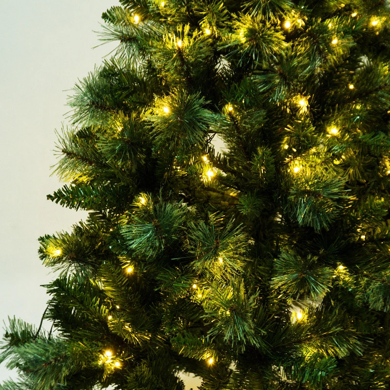 HOMCOM 5FT Christmas Tree, 100 LED Lights