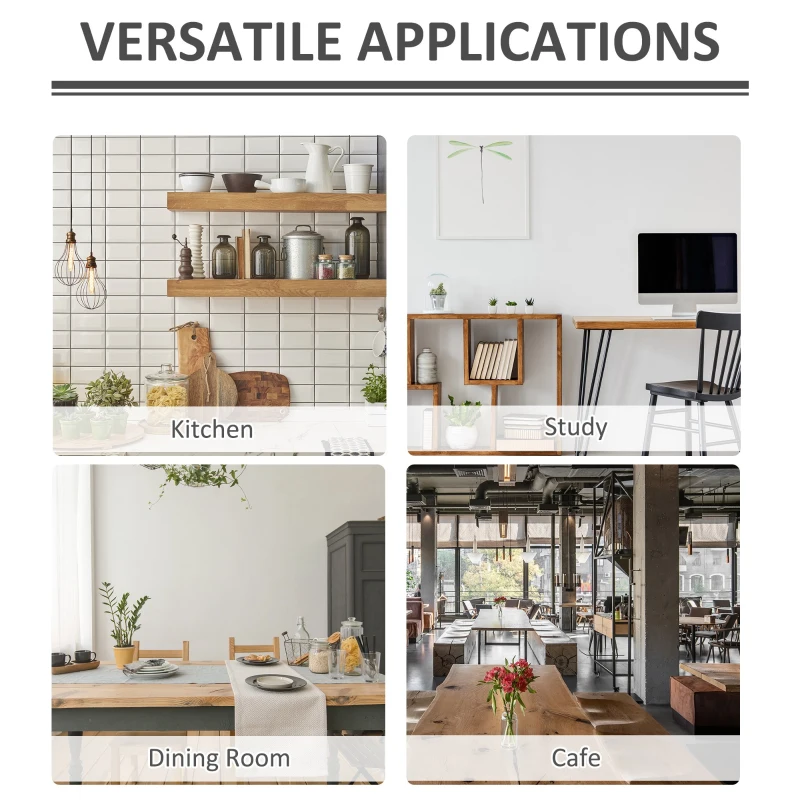 HOMCOM Dining Chairs, Set of 2, Modern Upholstered Velvet-Touch Fabric Accent High Back Chairs with Metal Legs for Kitchen, Grey