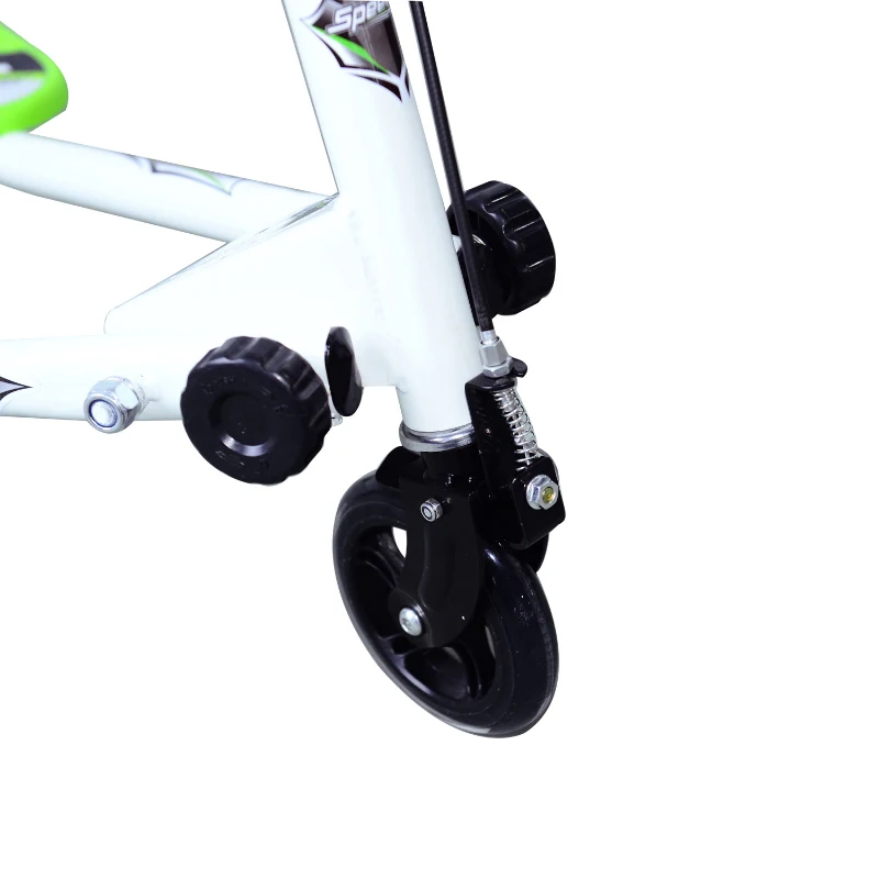 HOMCOM Kids 3 Wheels Foldable Speeder Push Scooter Tri Motion Slider Green BY HOMCOM