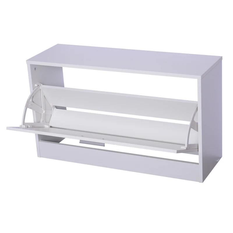 HOMCOM 3-IN-1 Hallway Set W/Mirror-White