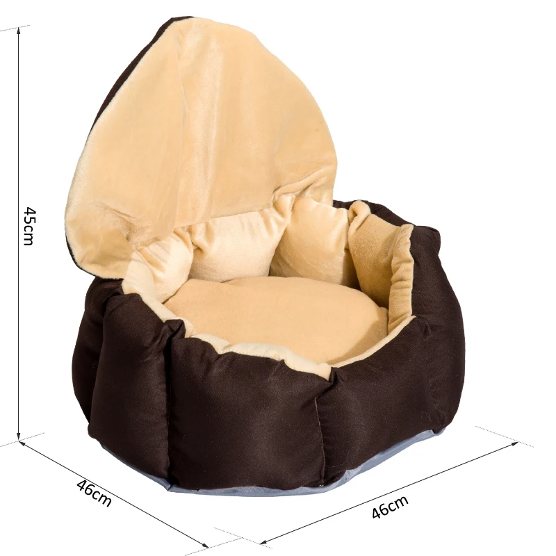 PawHut Pet Dog Heated Bed Electric Heating Beds Cat Kitten Warmer Heater Pad Sleeper Mat Safe