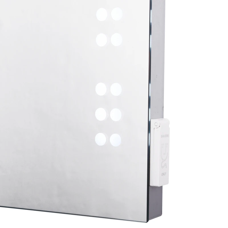 HOMCOM Led Touch Sensor Mirror, 70.5×50.5×3.5 cm