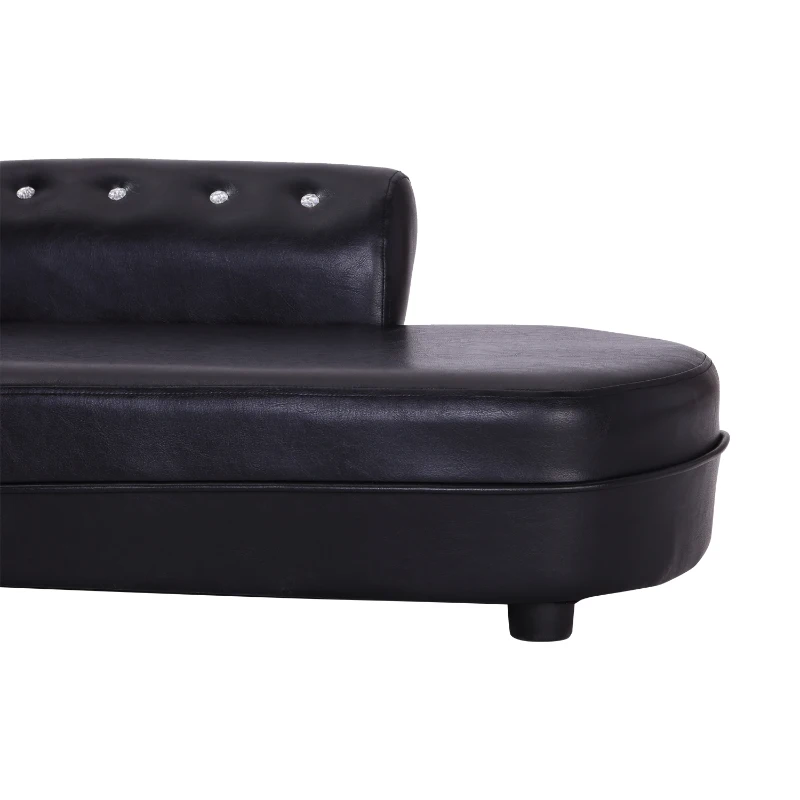 Pawhut 82.5Lx45Wx41.5H cm Pet Sofa-Black