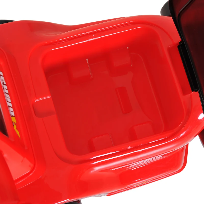 HOMCOM Kids Push Ride On Car W/Horn-Red