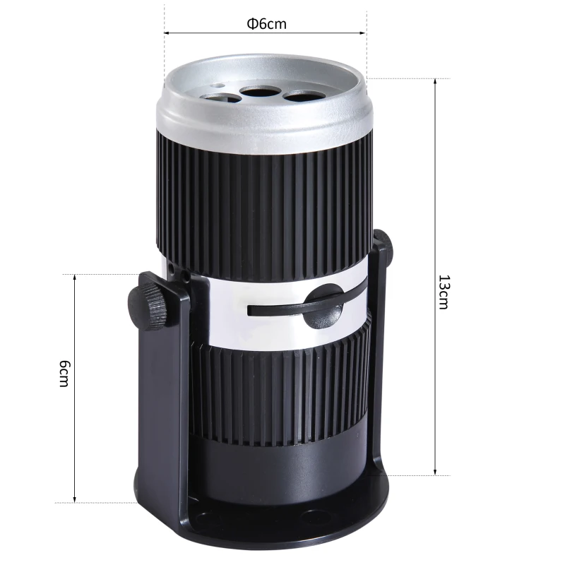 HOMCOM LED Projector Lamp 4 Patterns Waterproof Spotlight Christmas Holiday Indoor Outdoor Wall Decoration Party Décor