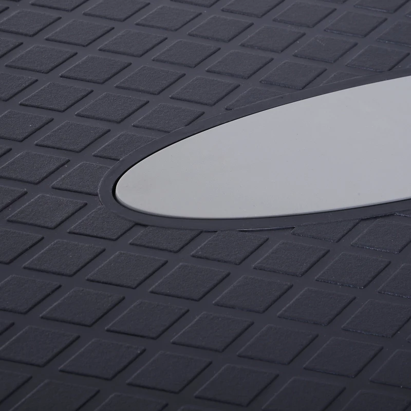 HOMCOM Adjustable Aerobic Stepper 10-15cm-Black/White