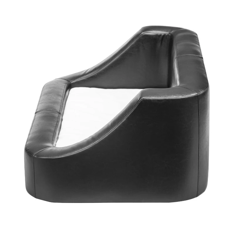 PawHut Pet Sofa Indoor Dog Cat Puppy Bed PU Leather Chair Cushion Mat (67L x 52Dx 40Hcm)