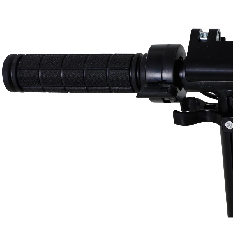 HOMCOM Teen/Adults Aluminium Folding Electric Scooter w/ Lights Blue