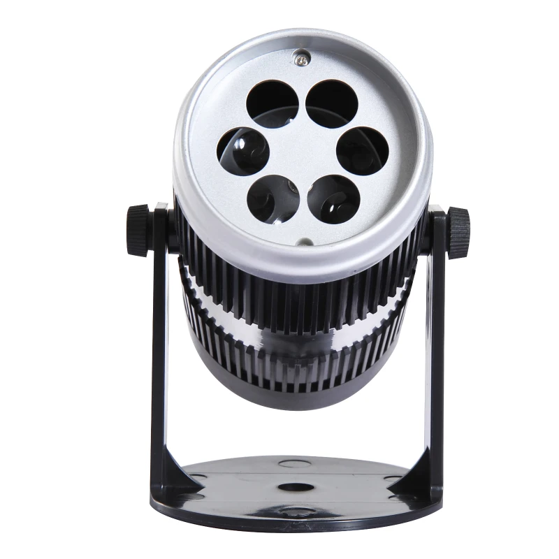 HOMCOM LED Projector Lamp 4 Patterns Waterproof Spotlight Christmas Holiday Indoor Outdoor Wall Decoration Party Décor