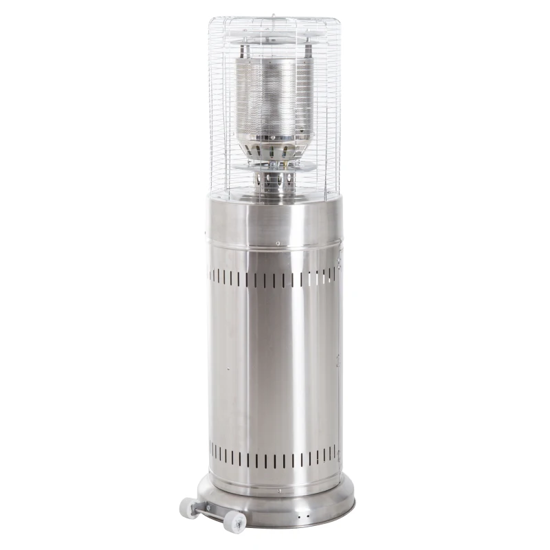 Outsunny 5-11 kw Freestanding Patio Gas Heater, 135cm Tall