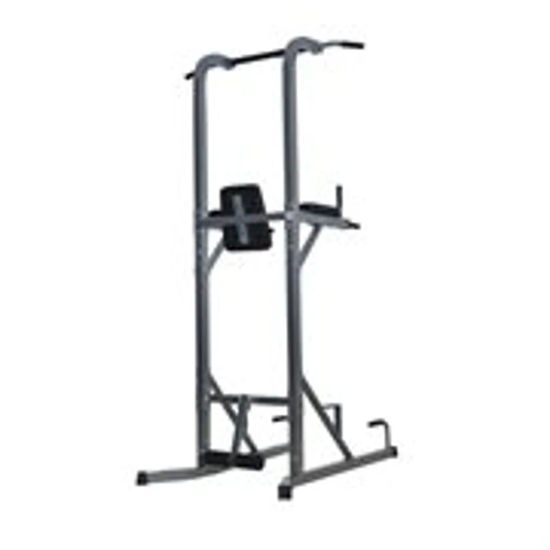 HOMCOM Unisex Power Tower Pull Push Chin up Bar