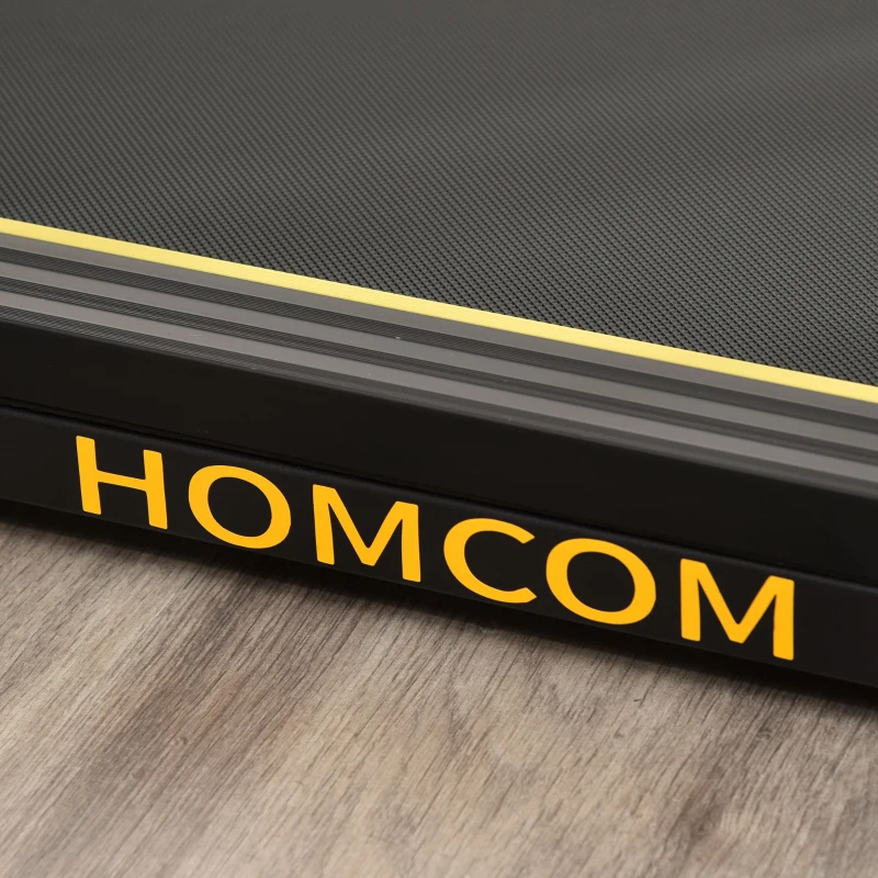 HOMCOM Walking Treadmill Walking Pad for Home, Office, Fitness Studio, Training Room 1-6km/h Aerobic Exercise Machine LED Display, Black