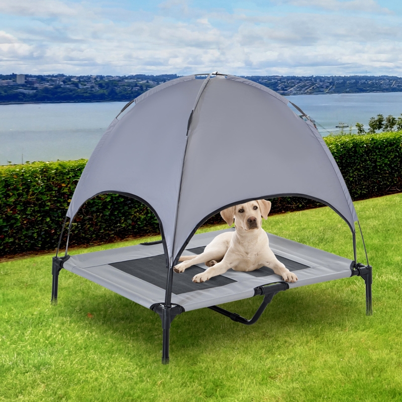 PawHut Raised Dog Bed Waterproof 