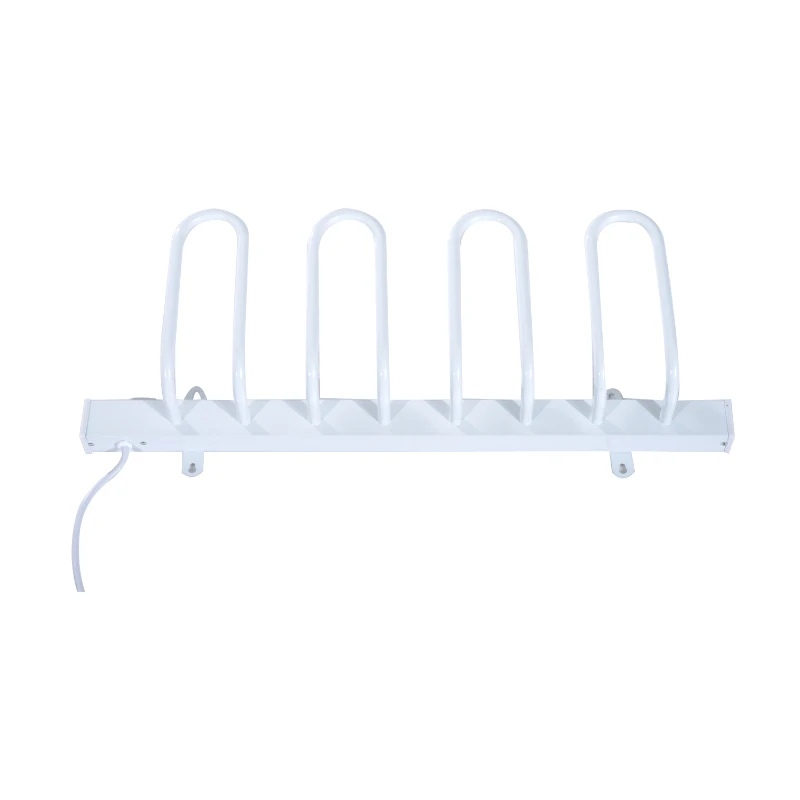 HOMCOM Electric Shoes Dryer, Wall-Mounted-White