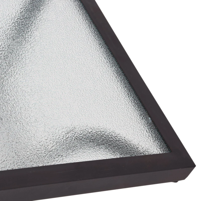 Outsunny 5 PCs Garden Patio Outdoor Sun Lounger Set 2 Chairs with Footrest and Coffee Table Adjustable Recliner Balcony Terrace Reclining Black