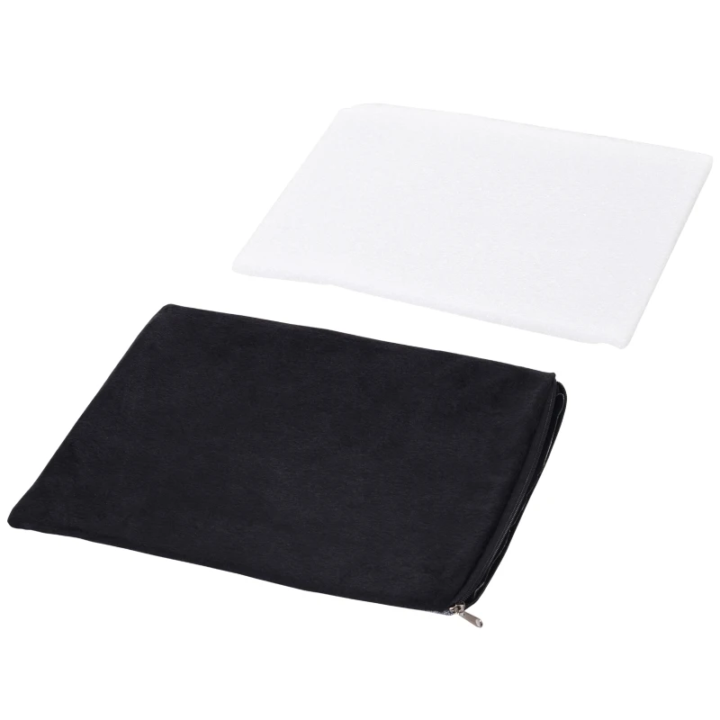 PawHut Pet Travel Trolley Suitcase Airline Suitable Carrier Backpack w/ Mesh Window Wheels and Padded Floor Grey