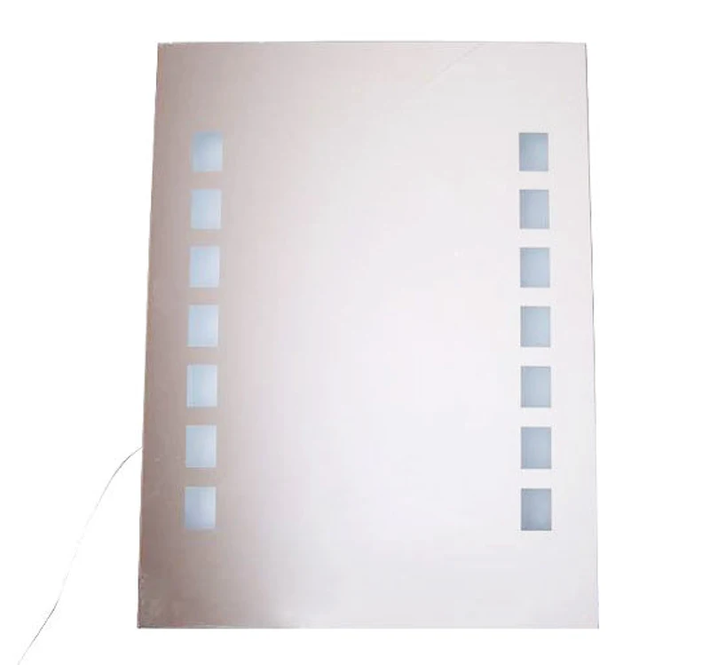 HOMCOM LED Illuminated Bathroom Infrared Sensor Mirror Dustproof Light 60×80x4CM New