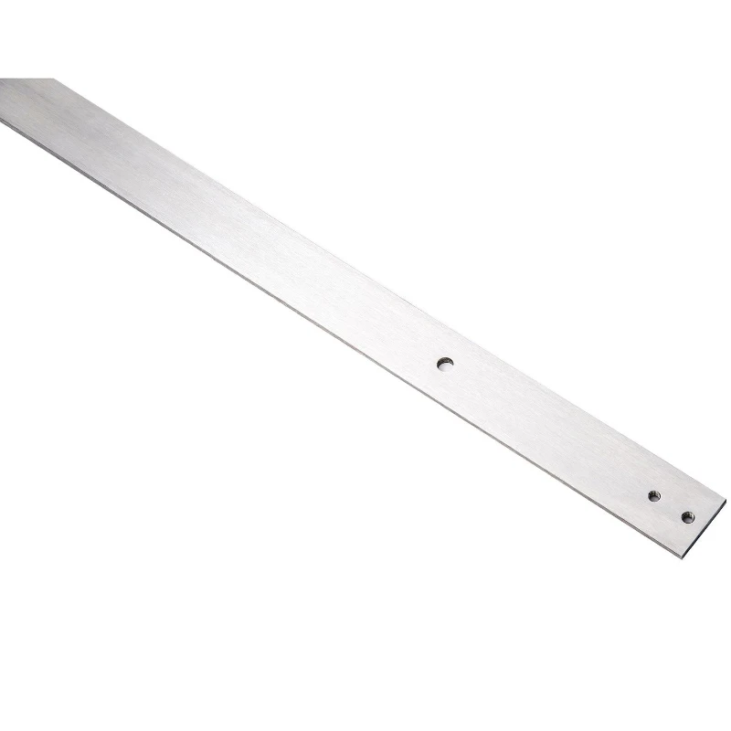 HOMCOM Modern Sliding Barn Door Closet Hardware Track Kit Track System Unit For Single Wooden Door 6.5FT /2000mm (Silver)