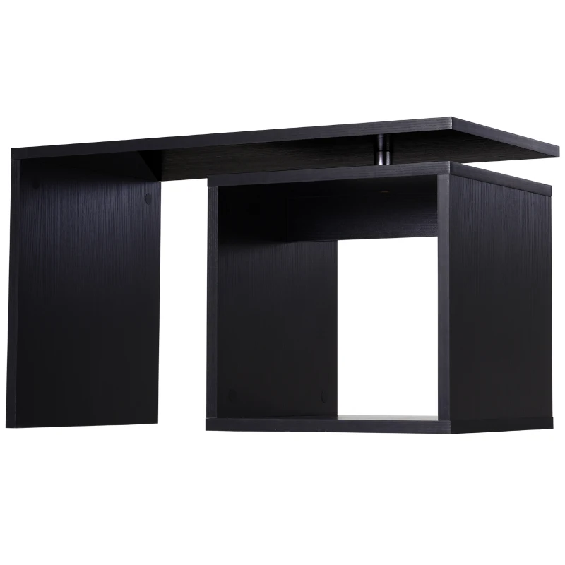 HOMCOM 77L x 40W x 44H cm Side Table-Black