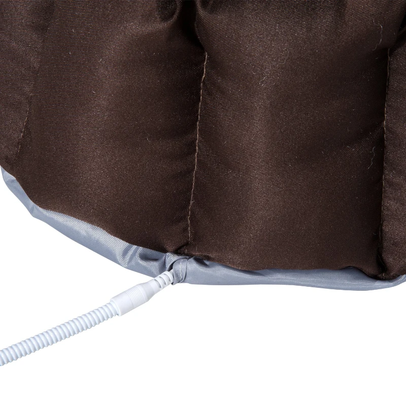 PawHut Pet Dog Heated Bed Electric Heating Beds Cat Kitten Warmer Heater Pad Sleeper Mat Safe