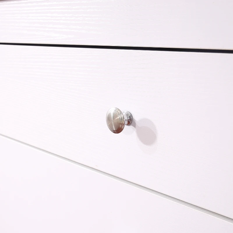 HOMCOM Particle Board Shoe Cabinet- White