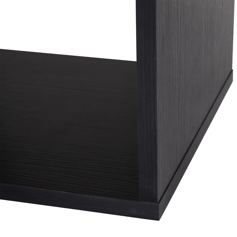 HOMCOM 77L x 40W x 44H cm Side Table-Black