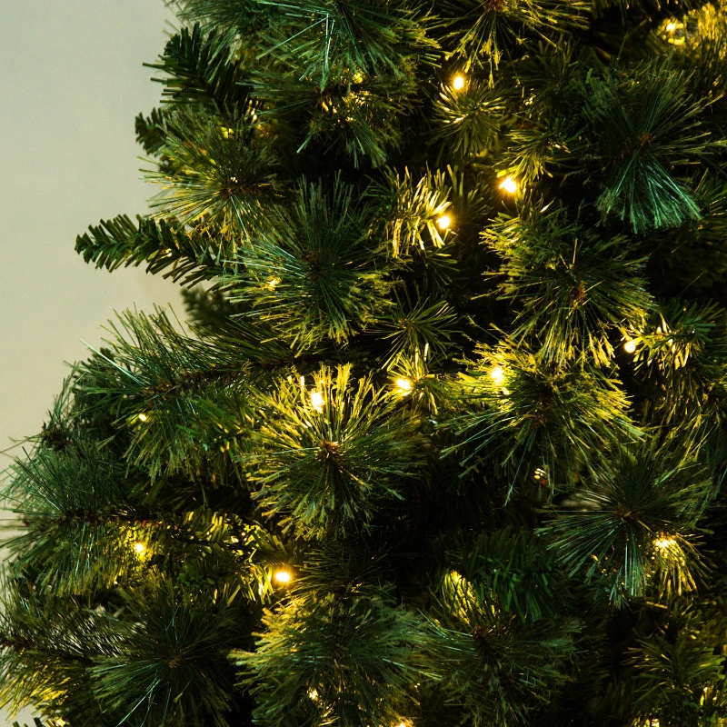 HOMCOM 5FT Christmas Tree, 100 LED Lights