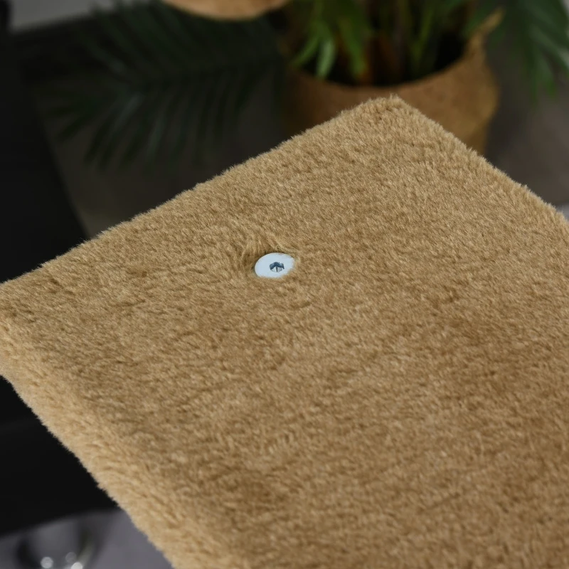 PawHut Cat Tree for Indoor Cats 121cm Kitten Tower Sisal Scratching Post Pet Activity Center Perch Condo Hanging Ball Brown