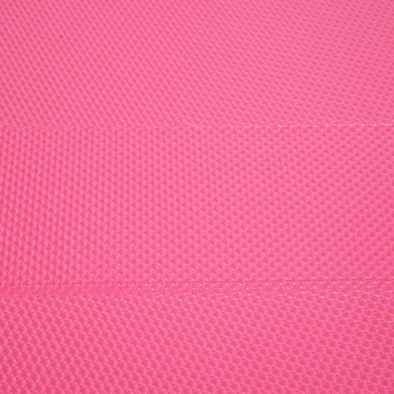 HOMCOM Multi-function Folding Manual Walking Treadmill  Machine & Sit-up Equipment Fitness Exercise Trainer Slope Height Adjustment with Handle - Rose Red