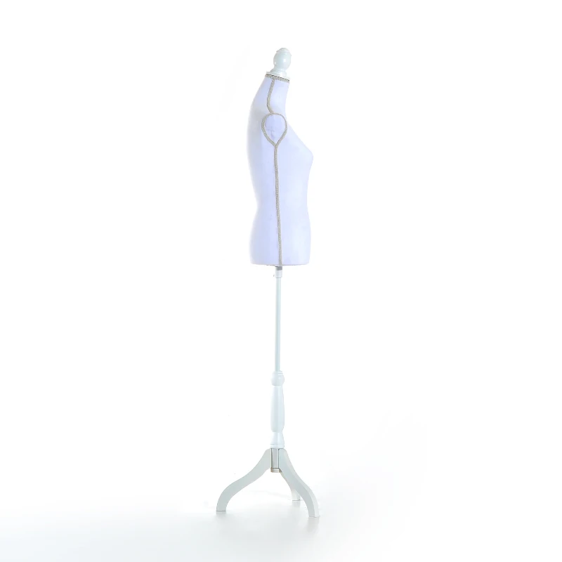HOMCOM Female Mannequin Torso-White
