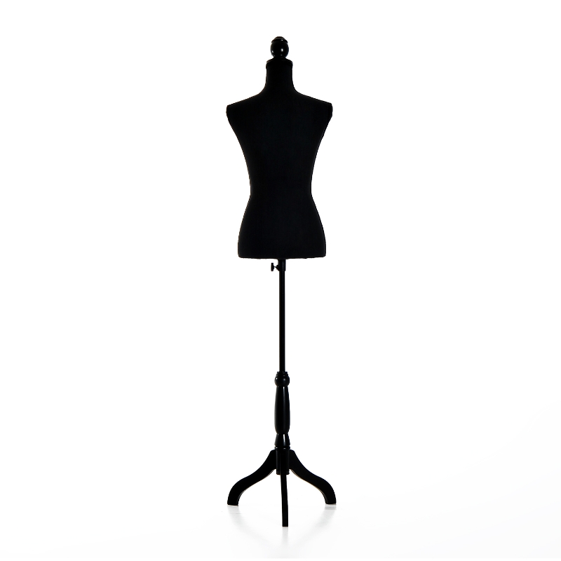 HOMCOM Female Mannequin Torso-Black
