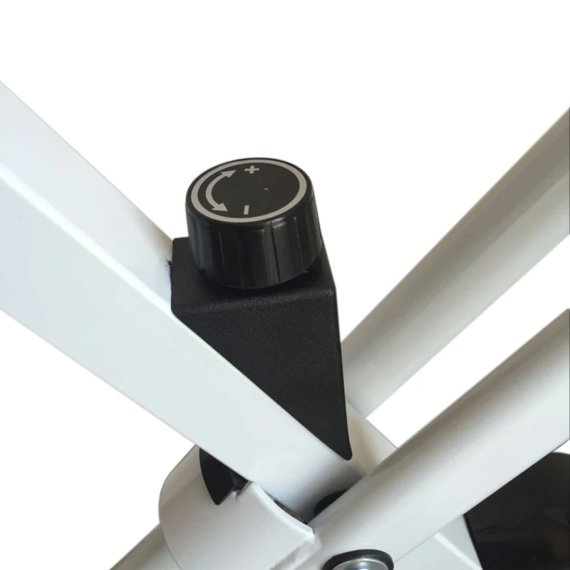 HOMCOM Folding Exercise Bike LCD Monitor Home Gym Exercise Adjustable Tension Padded Seat Heart Rate Monitor Pulse Sensor Black